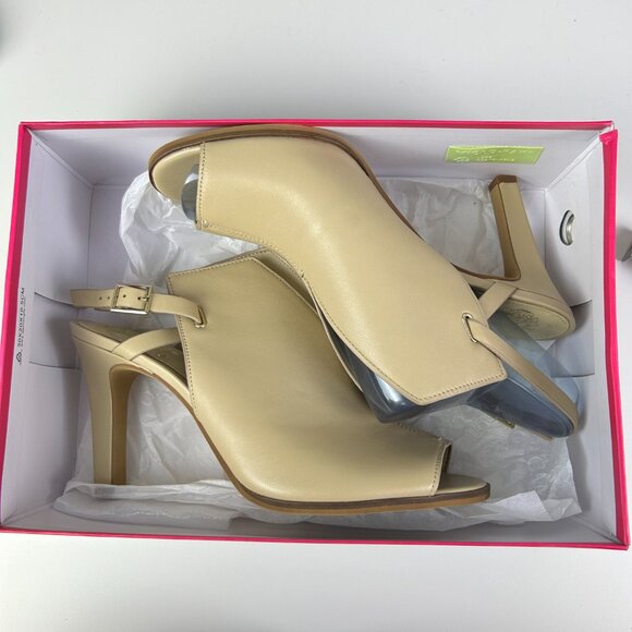 NWB Vince‎ Camuto Millwood Arno VP-Neveah Peep Toe Slingback Leather Sandals 9M - Picture 14 of 14